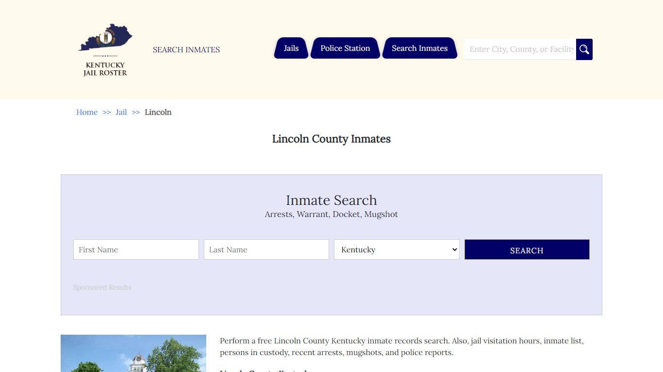 Lincoln County Inmates - Jail Roster Search